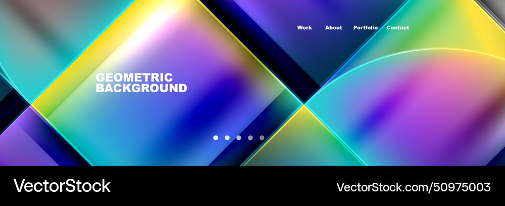 Trendy simple round triangle and circle Vector Image