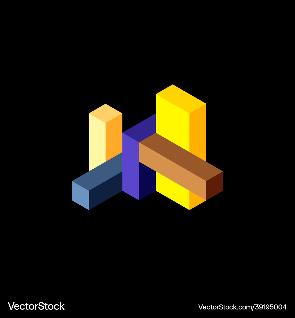 Abstract background 3d cubes cubic elements Abstract background 3d cubes cubic elements vector image
