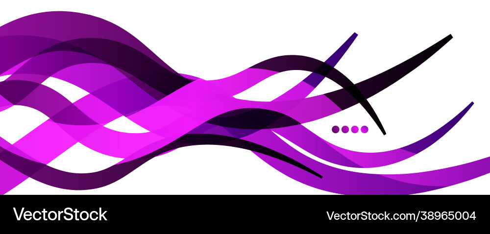 Abstract background - transparent overlapping wavy Abstract background - transparent overlapping wavy Vector Image