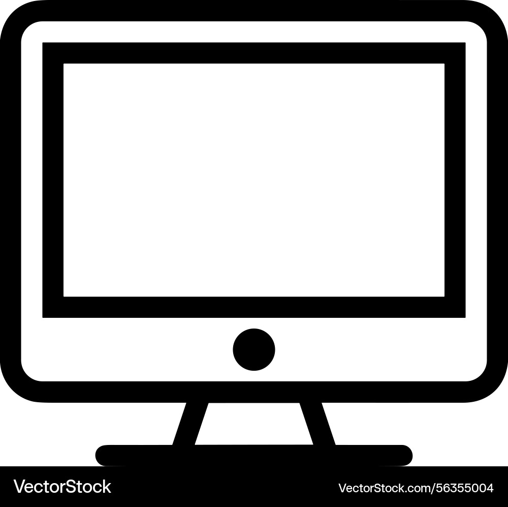 Computer icon symbol image Computer icon symbol image Vector Image