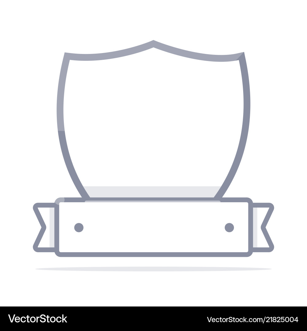 Simple security logo minimalistic linear design Simple security logo minimalistic linear design vector image