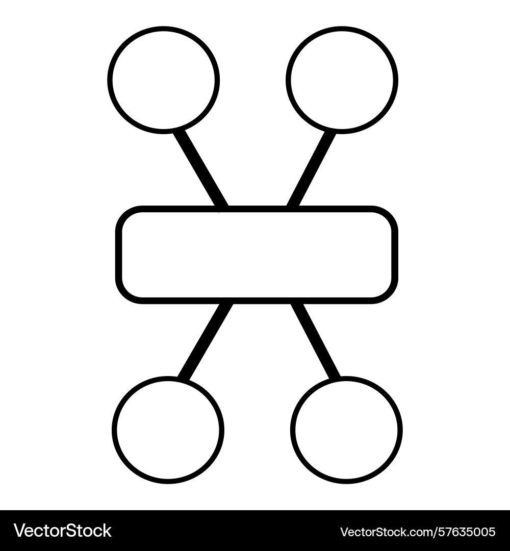 Abstract of a minimalistic network structure Abstract of a minimalistic network structure vector image