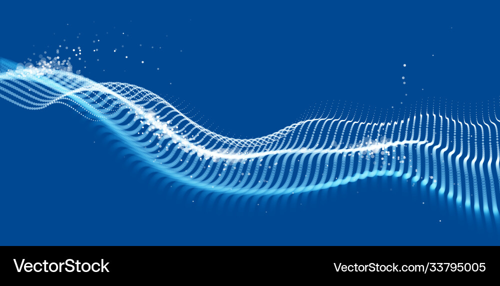 Abstract Particle Flow vector image