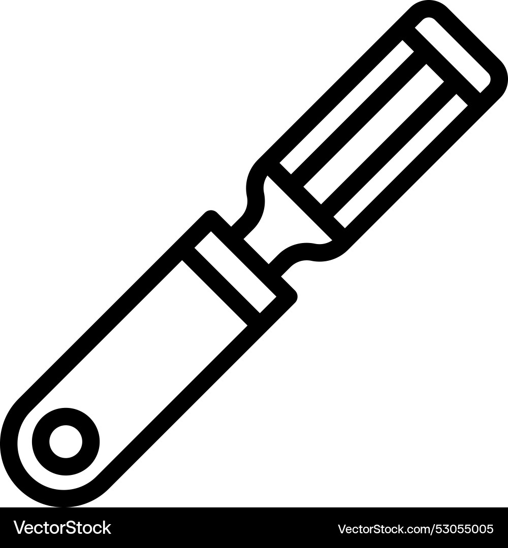 Chisel icon design Vector Image