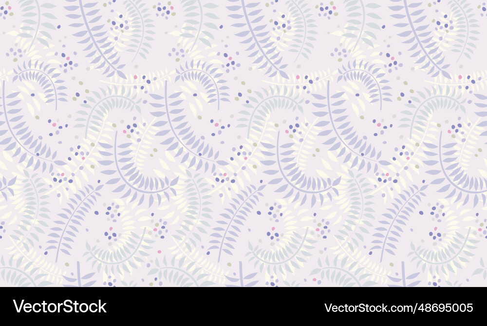Delicate Blumenmuster Vektorbild