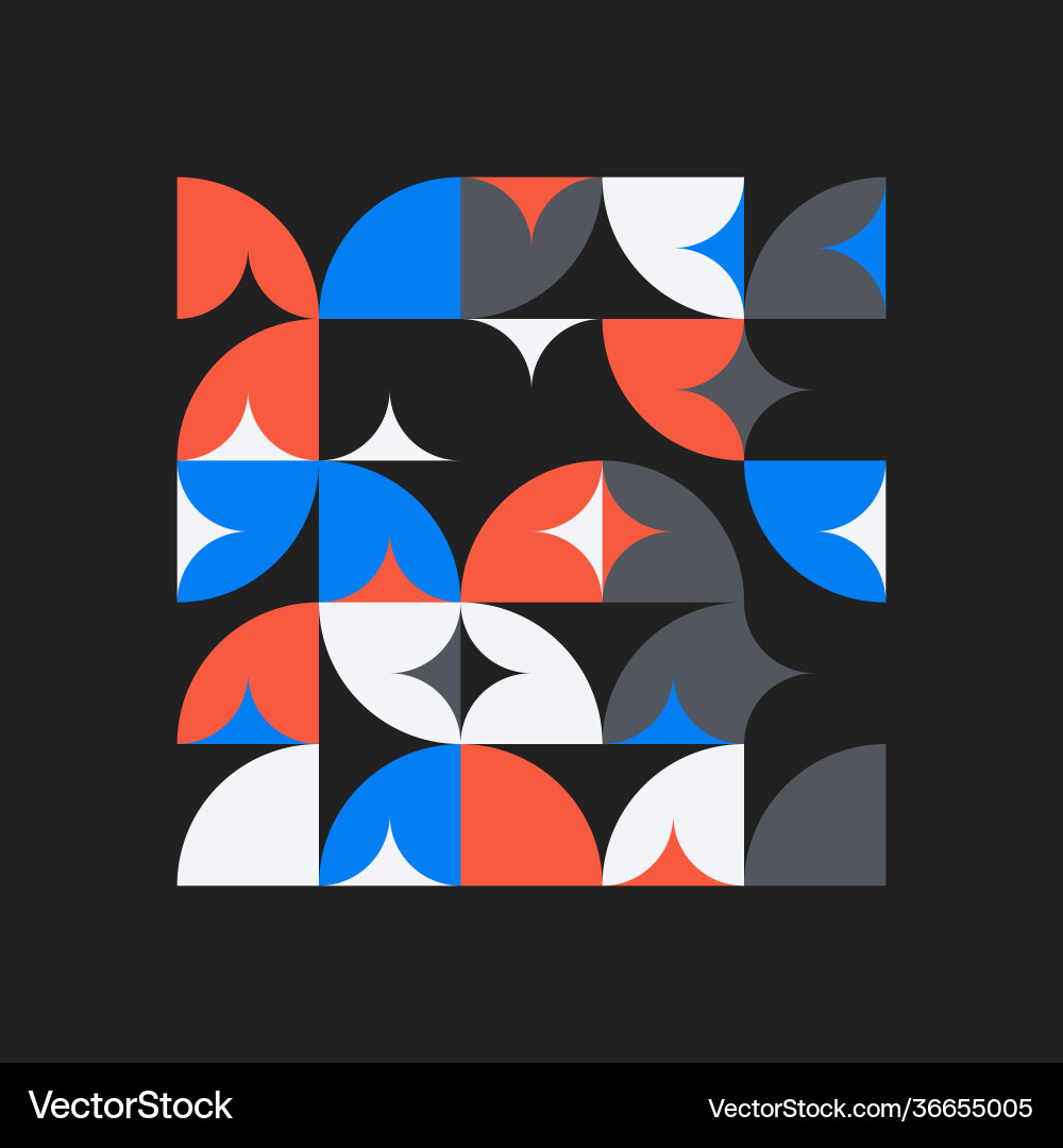 Geometric abstract elements design Geometric abstract elements design vector image