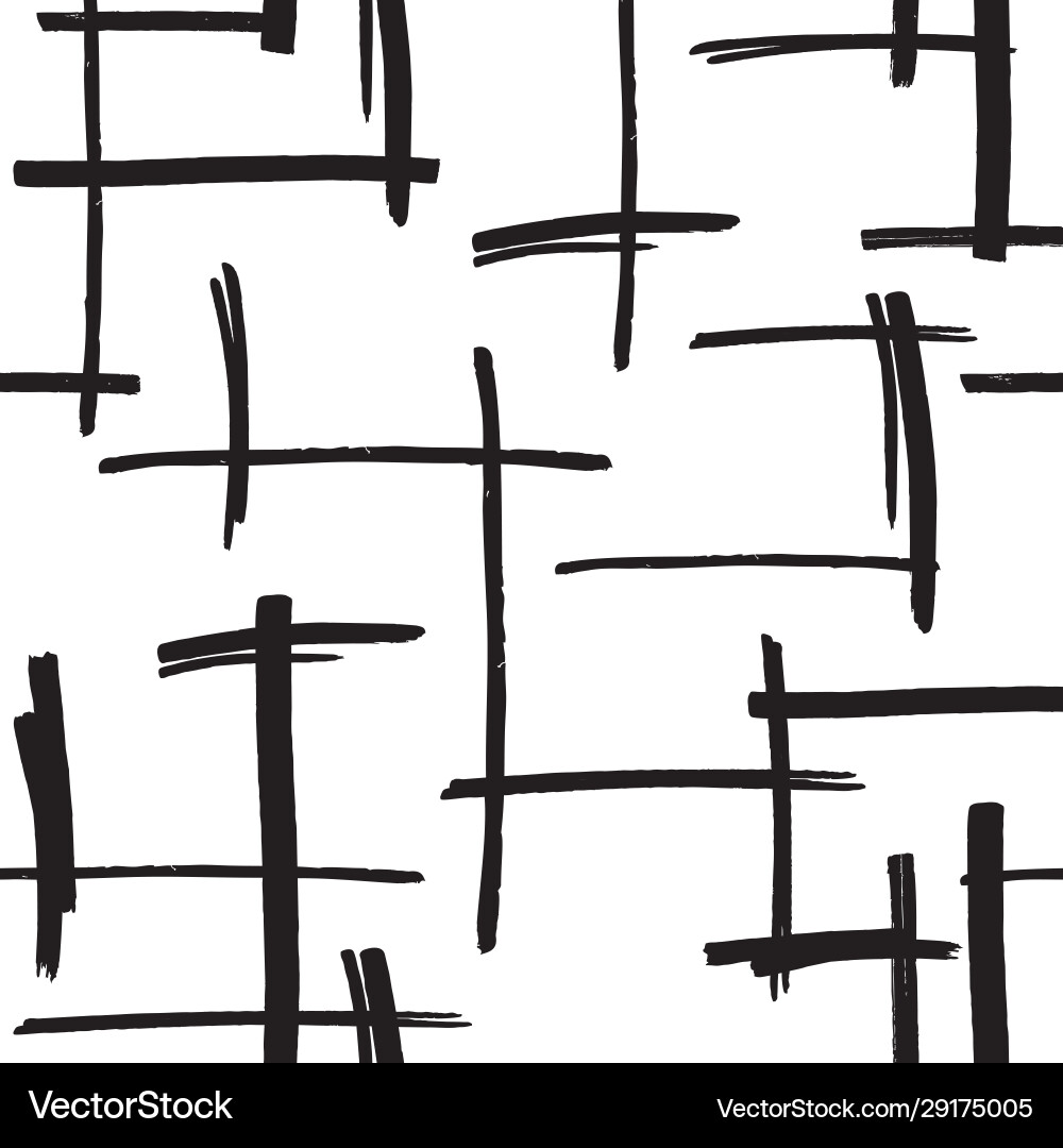 Marker strokes seamless pattern Marker strokes seamless pattern vector image