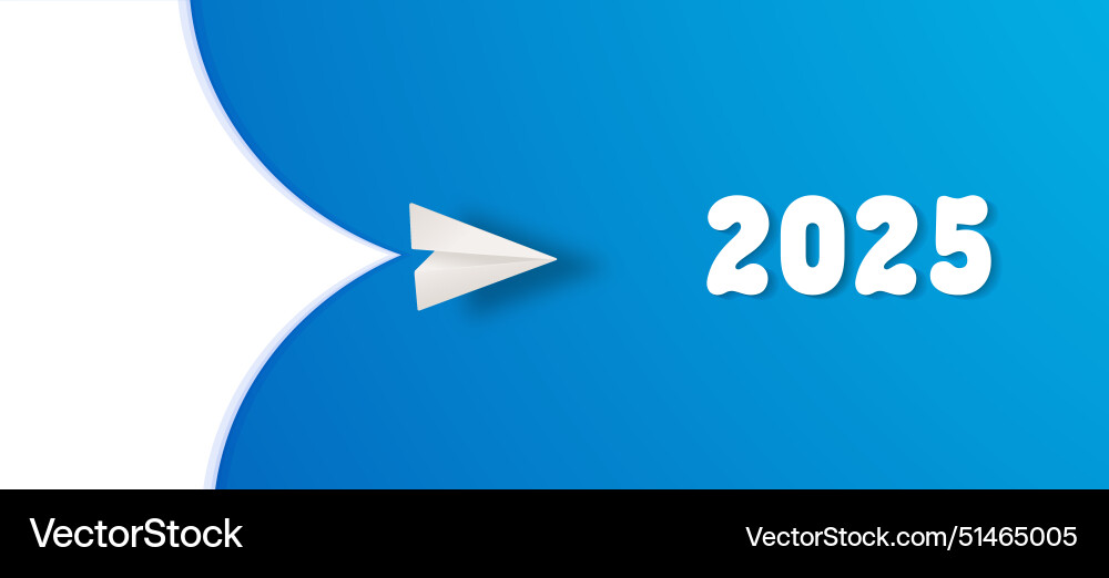New year 2025 symbol2025 number design template Vector Image