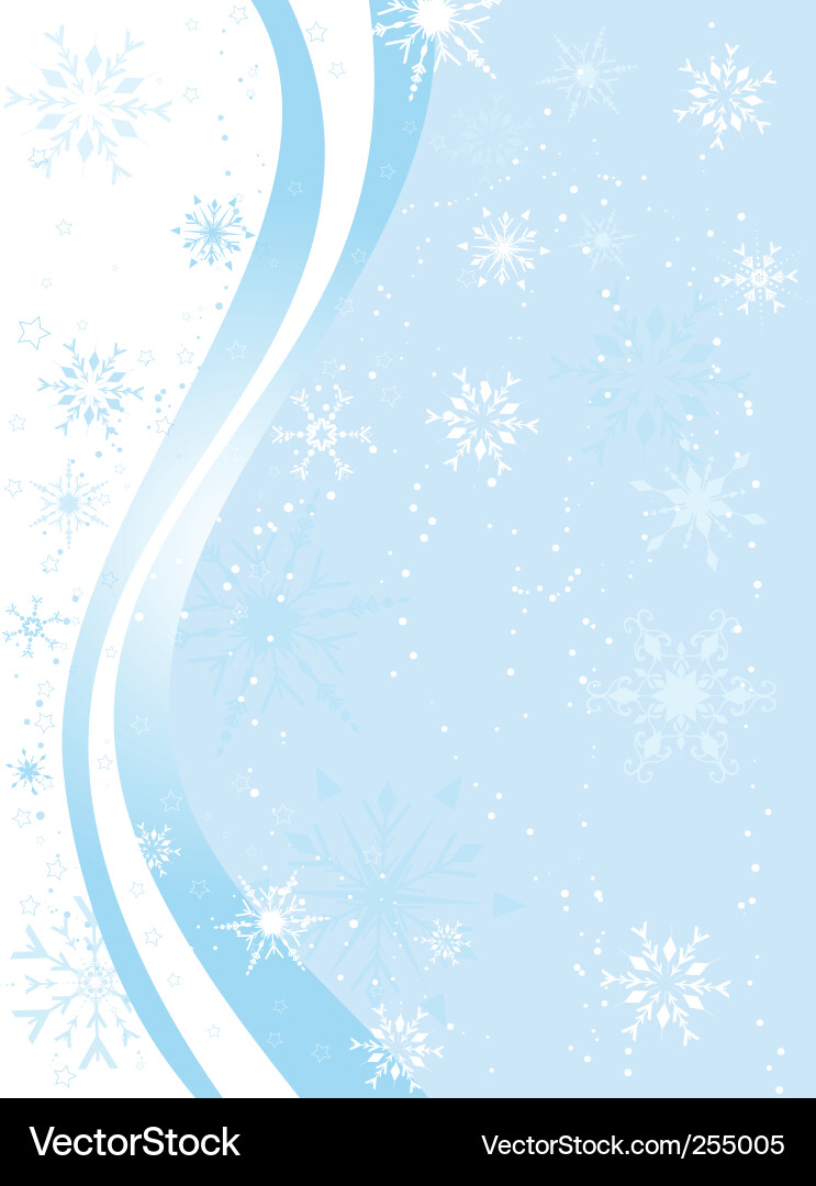 Schneeflocke Hintergrundmuster Vektorbild