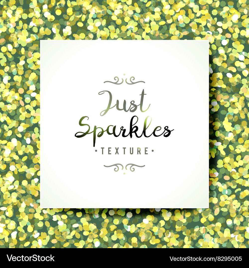 Sparkles seamless pattern vector image