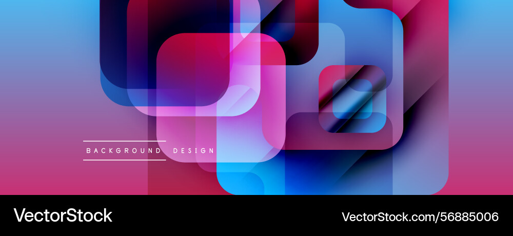 Abstract geometric shapes overlap creating Abstract geometric shapes overlap creating vector image