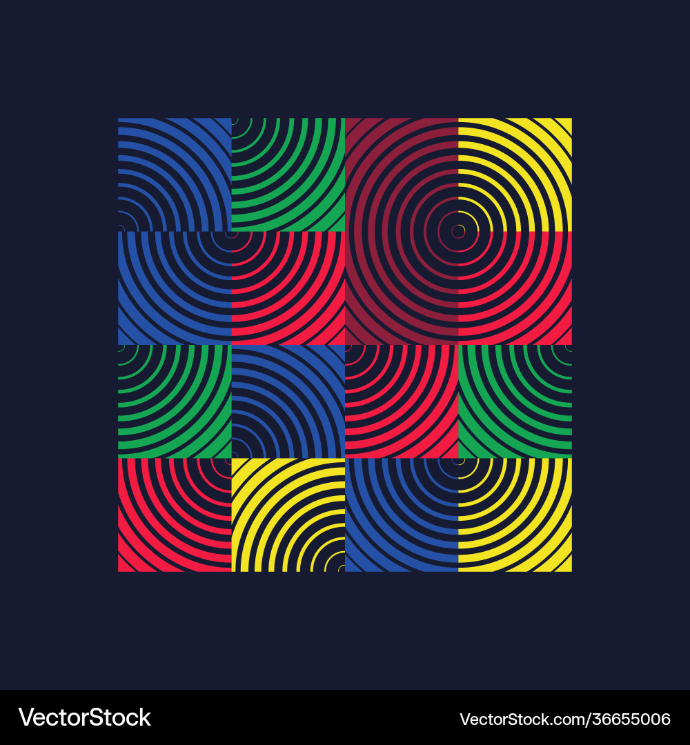 Geometric abstract elements design Geometric abstract elements design vector image