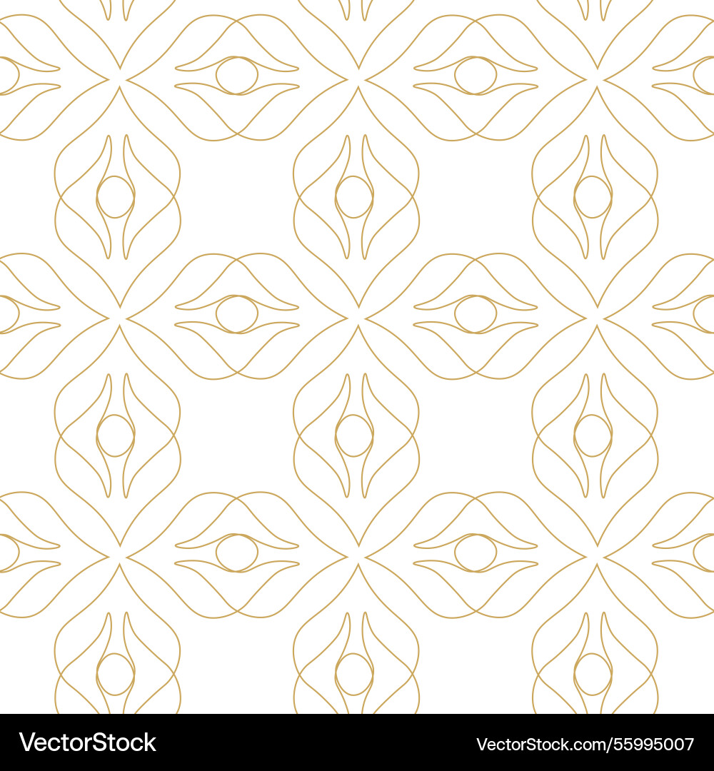 Abstract geometric pattern with squares crosses Vector Image