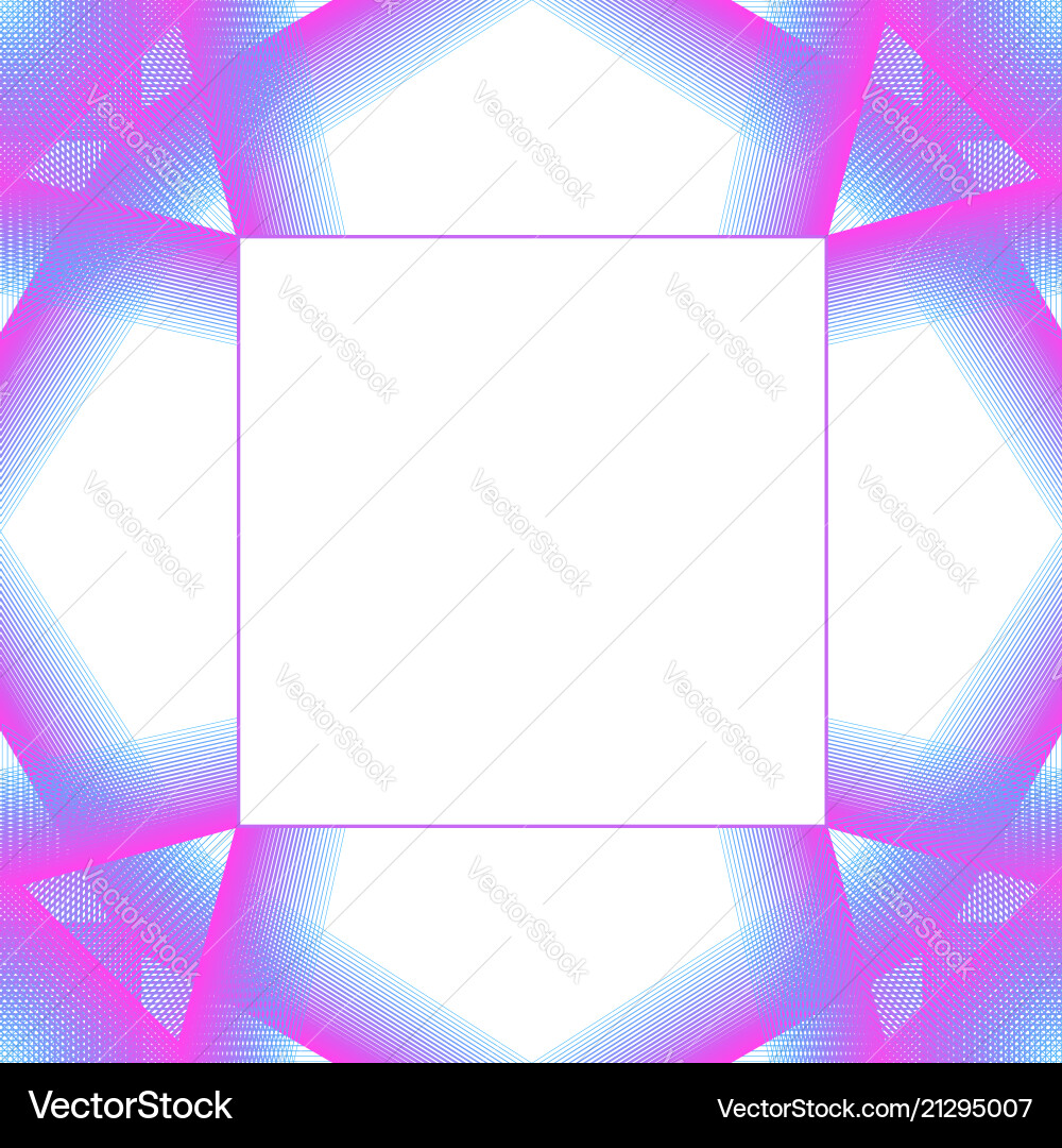 Card template with abstract neon element of lines Card template with abstract neon element of lines Vector Image