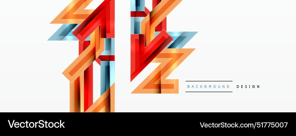 Line zig zag dynamic geometric abstract background Line zig zag dynamic geometric abstract background vector image
