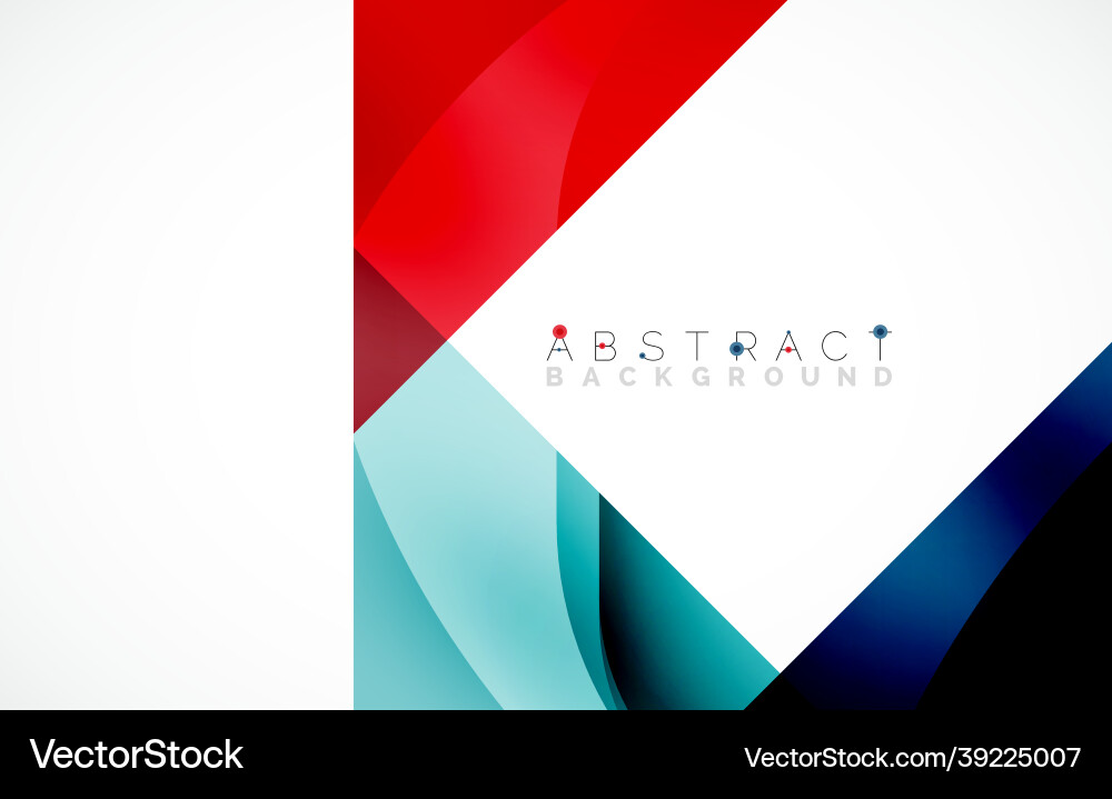 Minimal background abstract square shape Vector Image