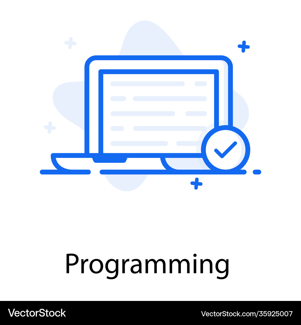 Programming vector image