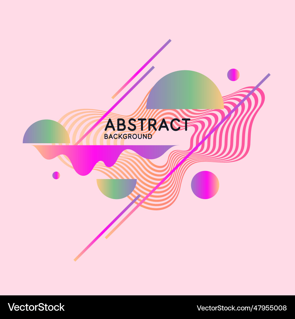 Abstract background with simple elements an image vector image