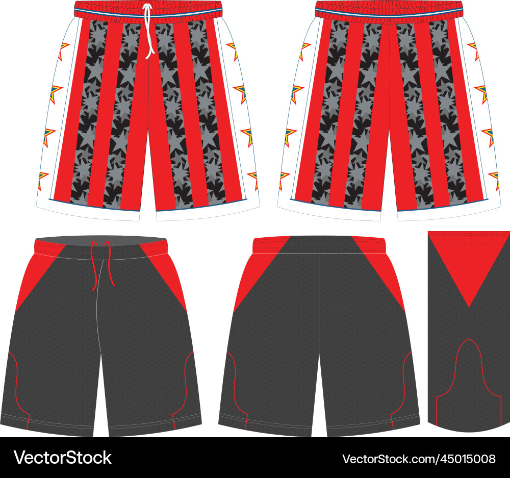 Basketball uniform custom design mock ups template Basketball uniform custom design mock ups template vector image