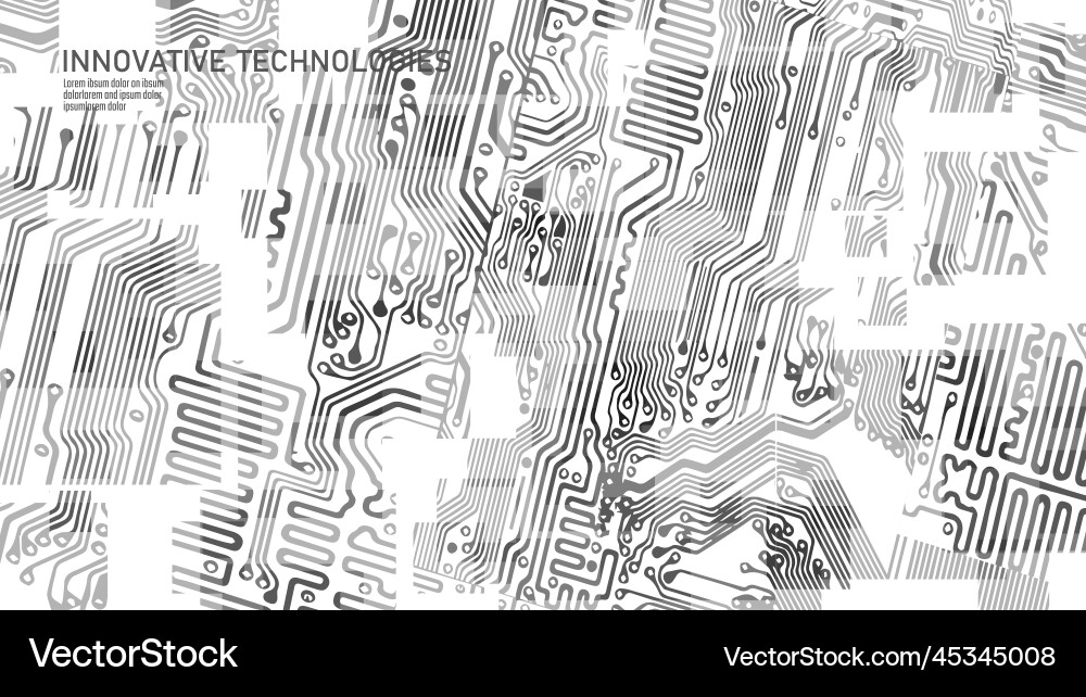 Circuit board cpu microchip abstract high hi tech Circuit board cpu microchip abstract high hi tech vector image