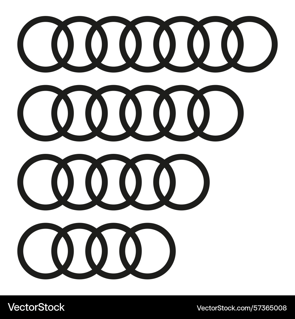 Concentric ring pattern abstract circle graphic Concentric ring pattern abstract circle graphic vector image