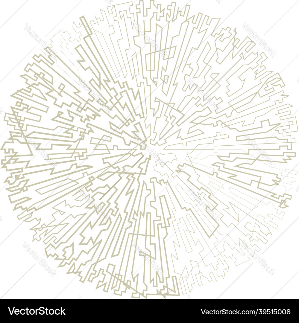Geometric random circular element abstract Geometric random circular element abstract Vector Image