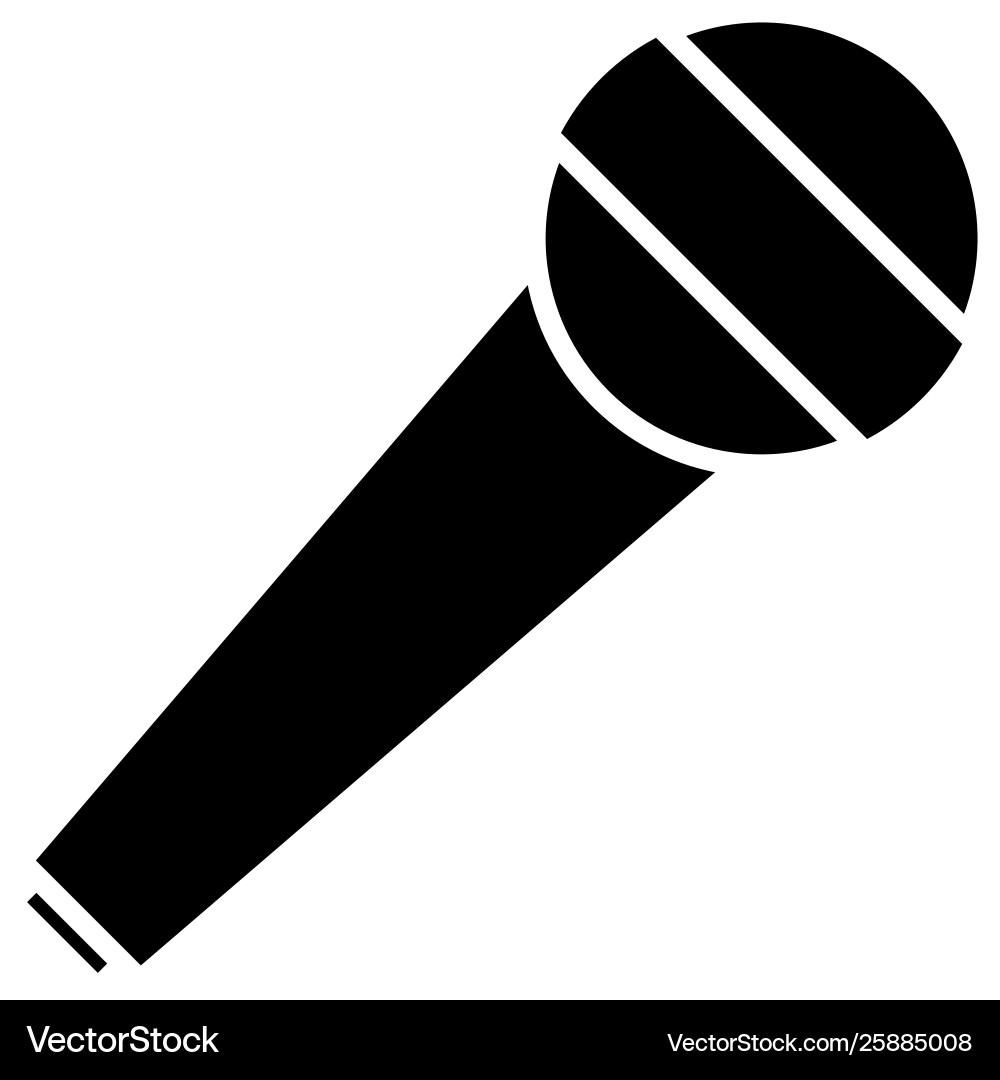 Microphone icon web design voice record Microphone icon web design voice record Vector Image