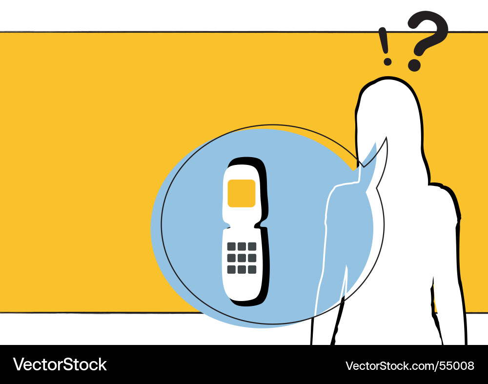Phone call Royalty Free Vector Image - VectorStock