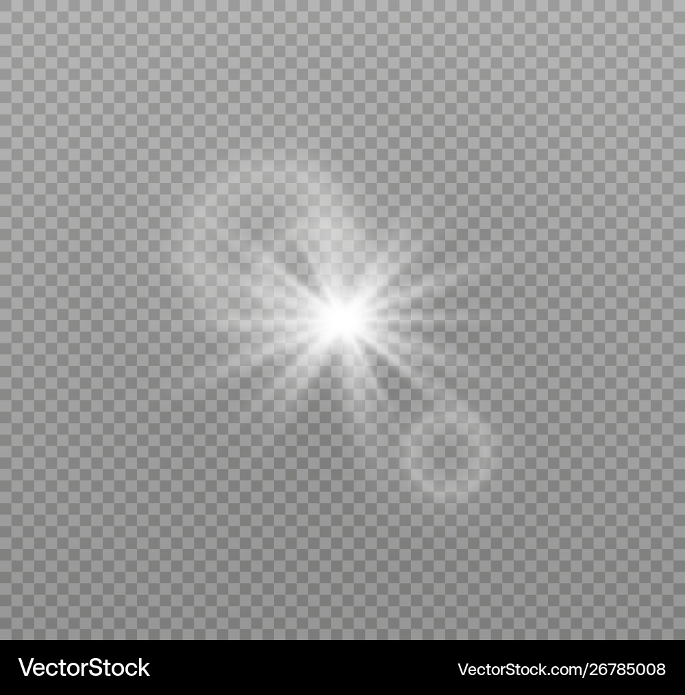 Sunlight a translucent bokeh vector image