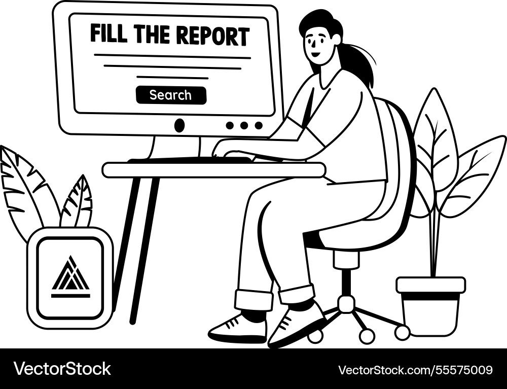 Report issue Vector Image