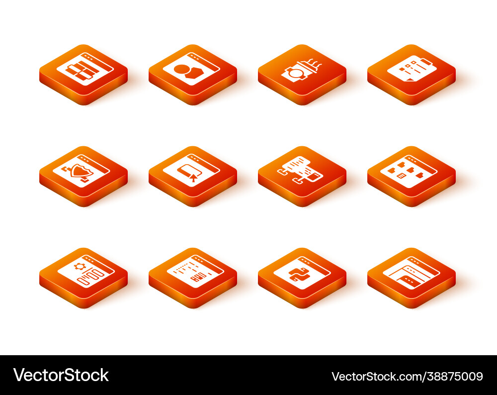 Set browser setting software with shield files Set browser setting software with shield files vector image