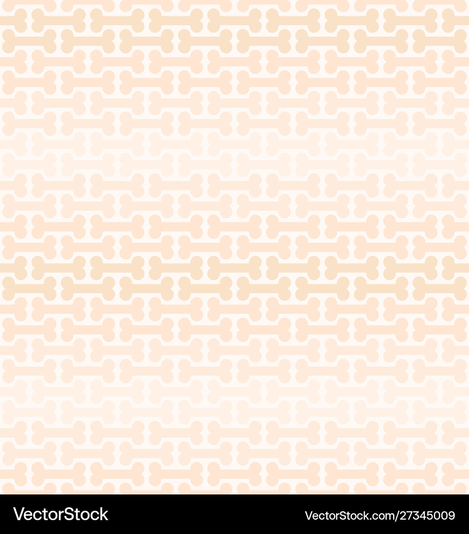 Striped orange bone pattern seamless background Vector Image