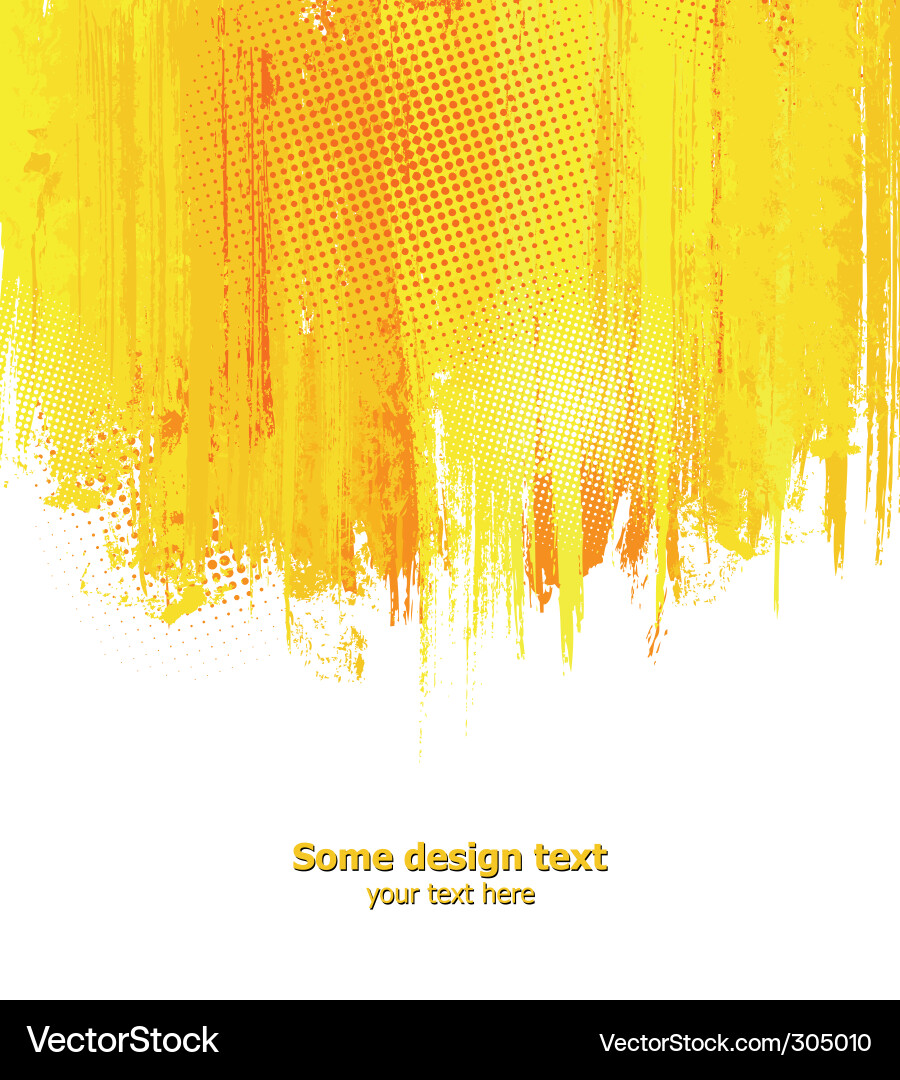 Dynamic Paint Splashes Vector Image
