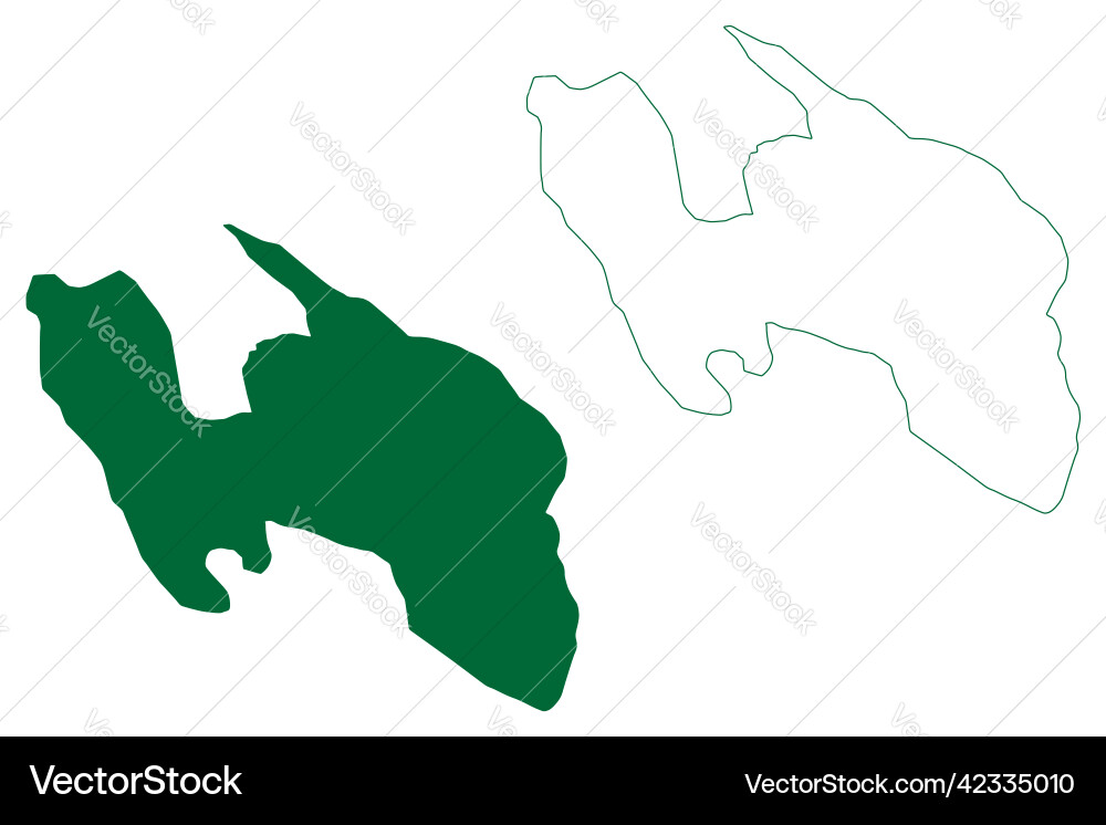 Halib island state of eritrea red sea map Vector Image