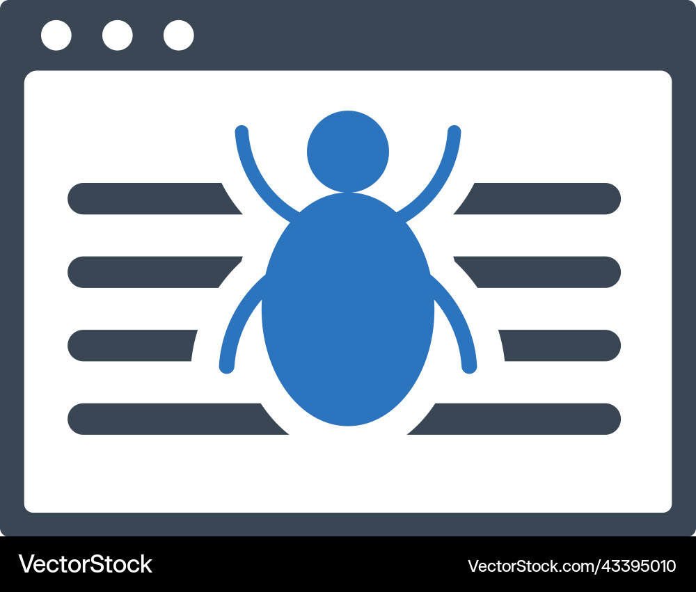 Web crawling icon simple editable graphics vector image