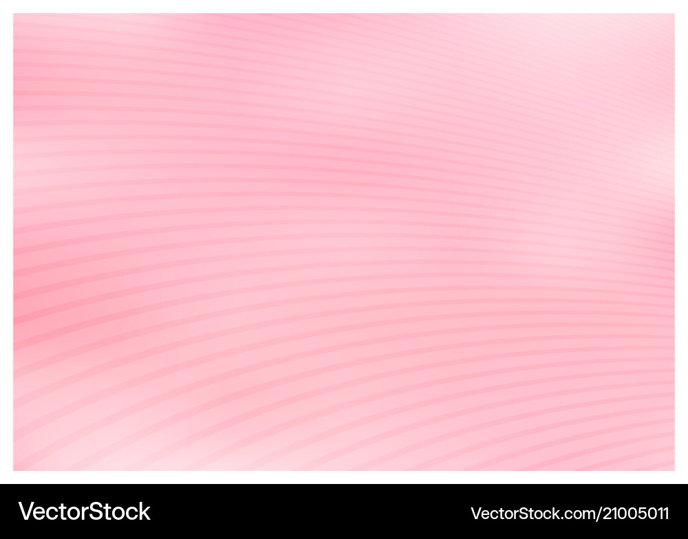 Pink Curved Gradient Abstract Pattern vector image