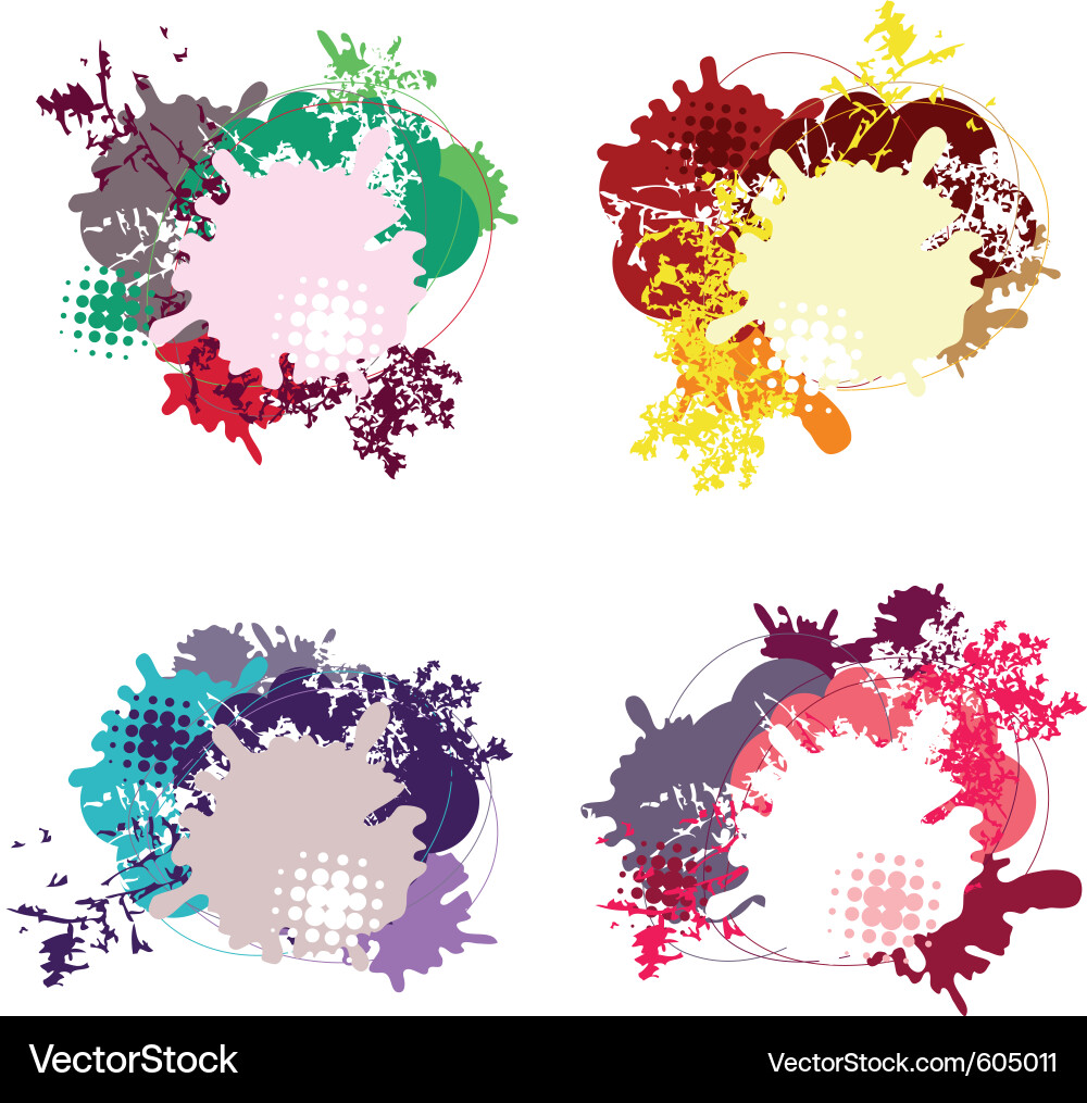 Set of modern dialog bubbles Vector Image