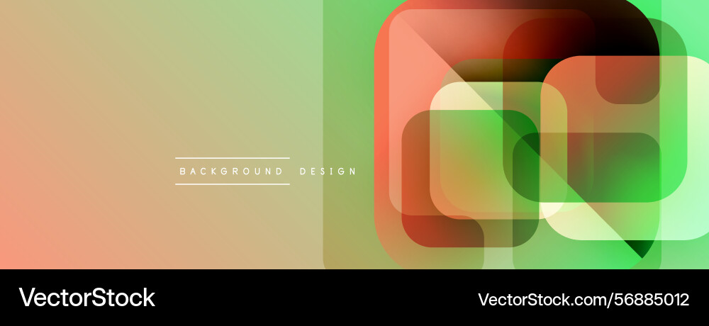 Abstract geometric pattern overlapping squares Abstract geometric pattern overlapping squares vector image