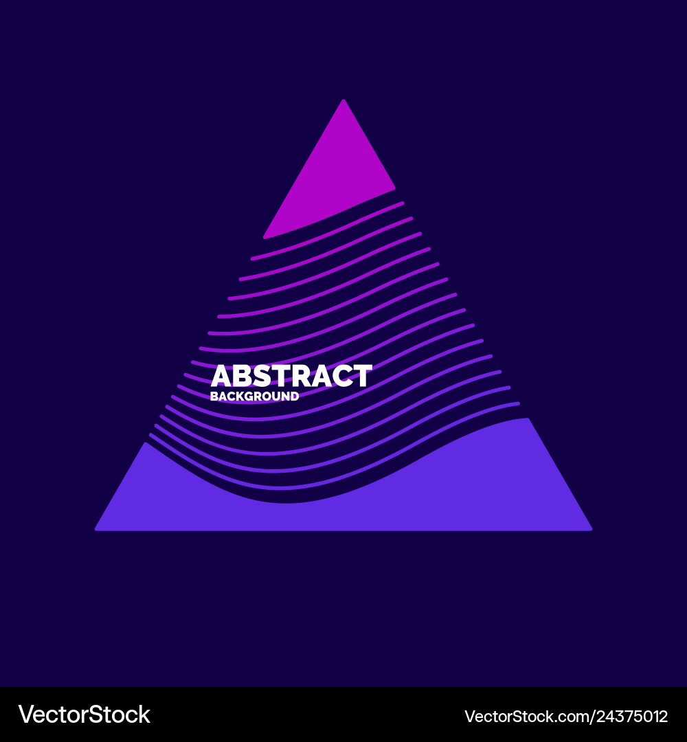 Dynamic Wave Abstract Element vector image