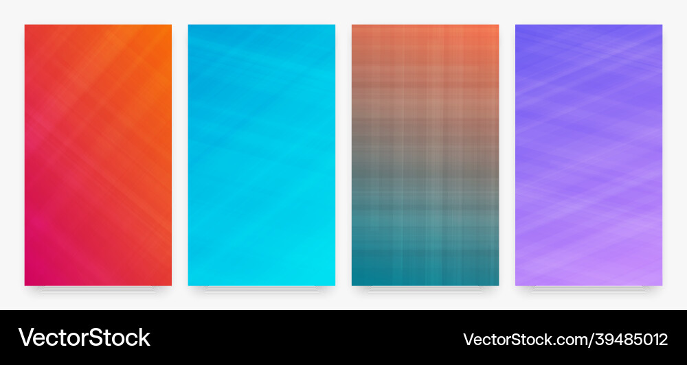 Modern colorful gradient background with lines Modern colorful gradient background with lines vector image