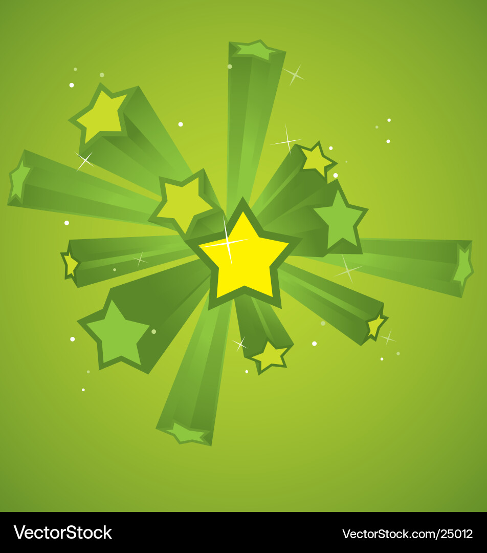 Vibrant Starburst Explosion Royalty Free Vector Image