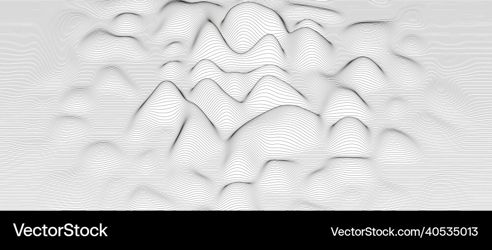 Abstract background with distorted line shapes Abstract background with distorted line shapes Vector Image