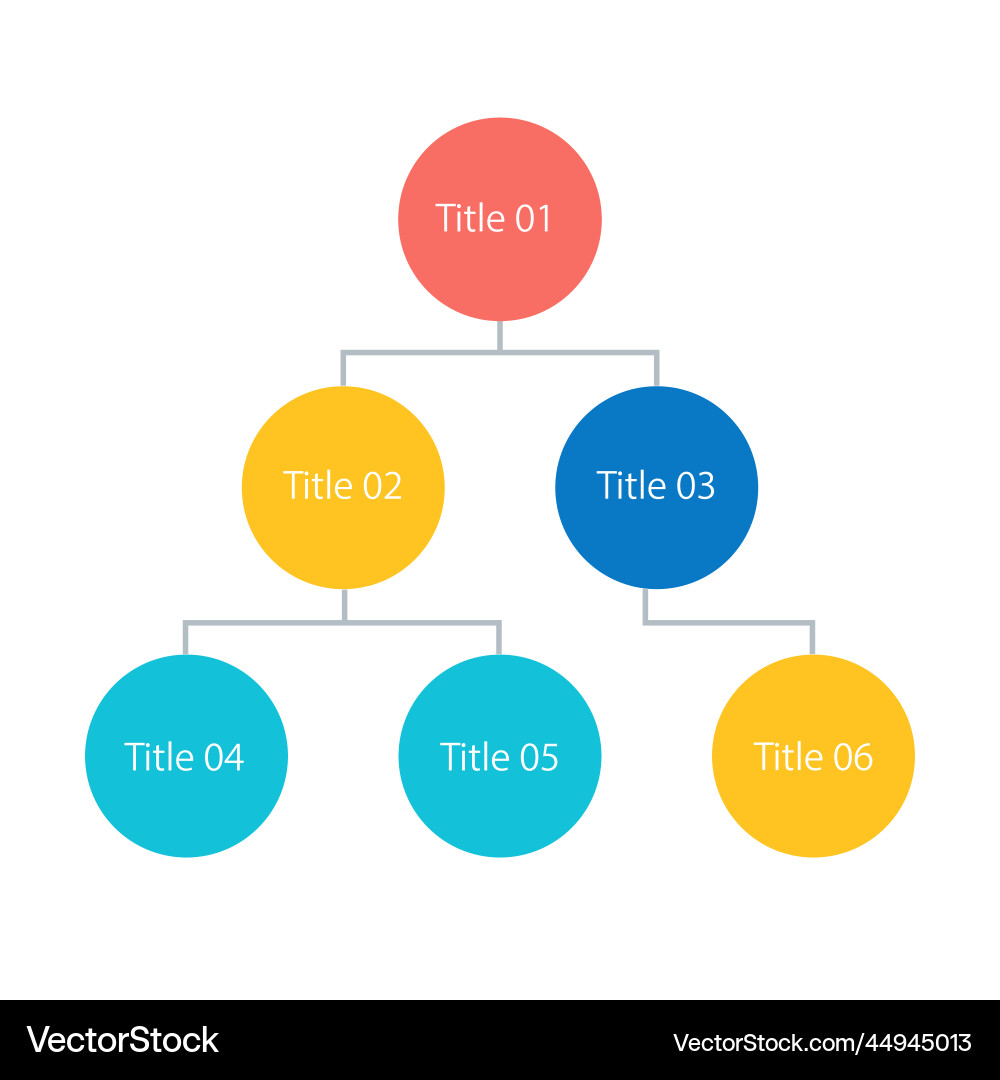 Simple math algorithmic structure infographic Simple math algorithmic structure infographic vector image