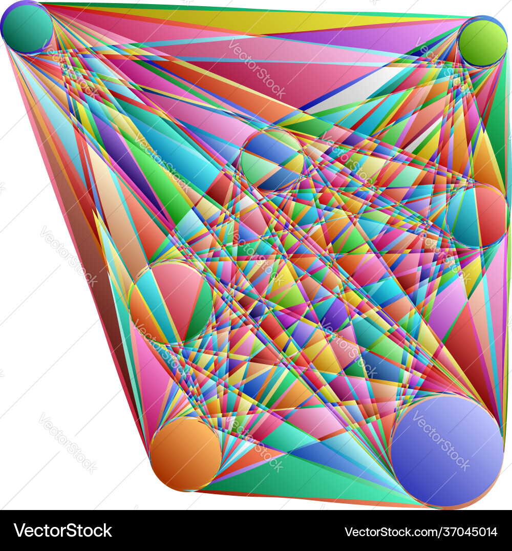 Abstract motif mandala shape design element Abstract motif mandala shape design element vector image