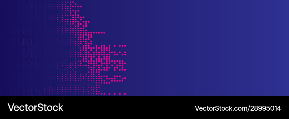 Futuristic Particle Background Vector Image