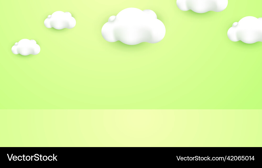 Layout podium 3d architecture thumbnail product Vector Image