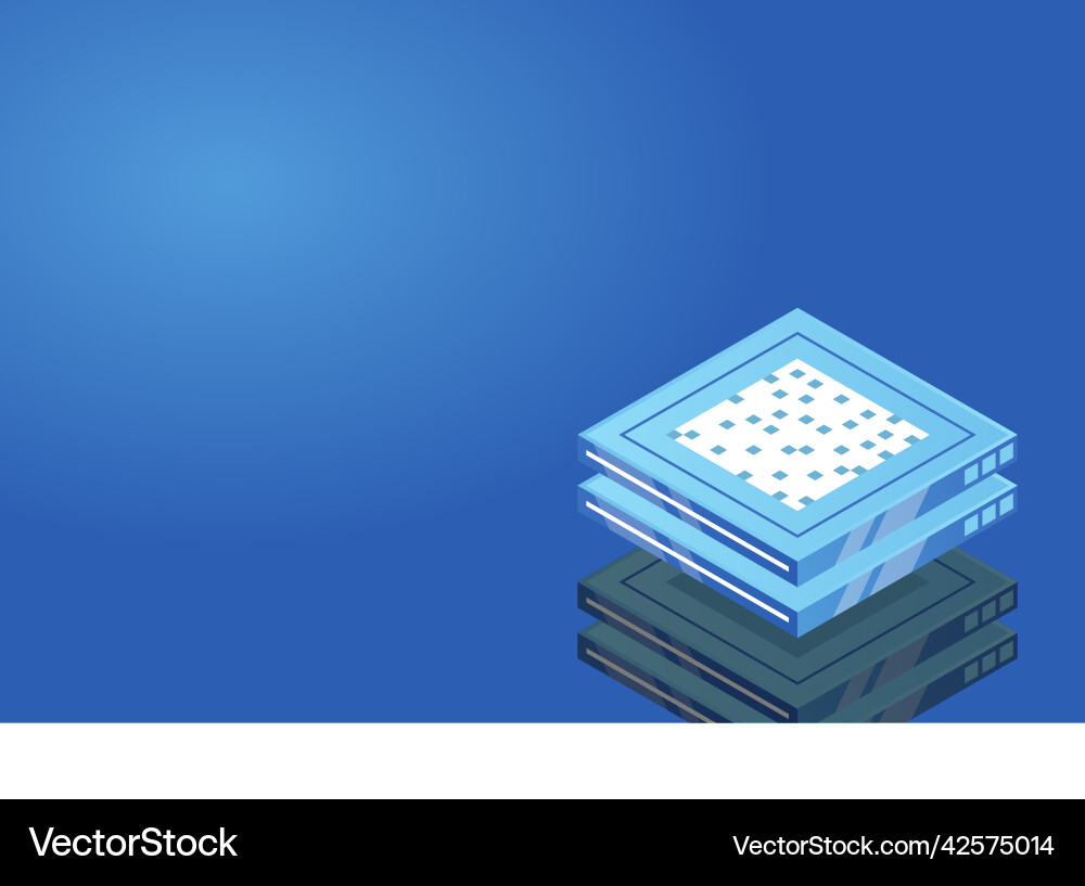 Set of server room icons data center and database Set of server room icons data center and database Vector Image