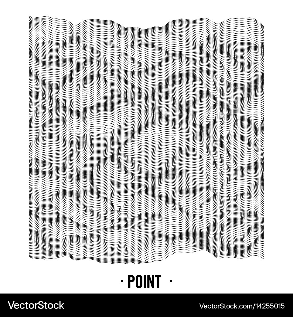 Abstract Point Noise Background Vector Image
