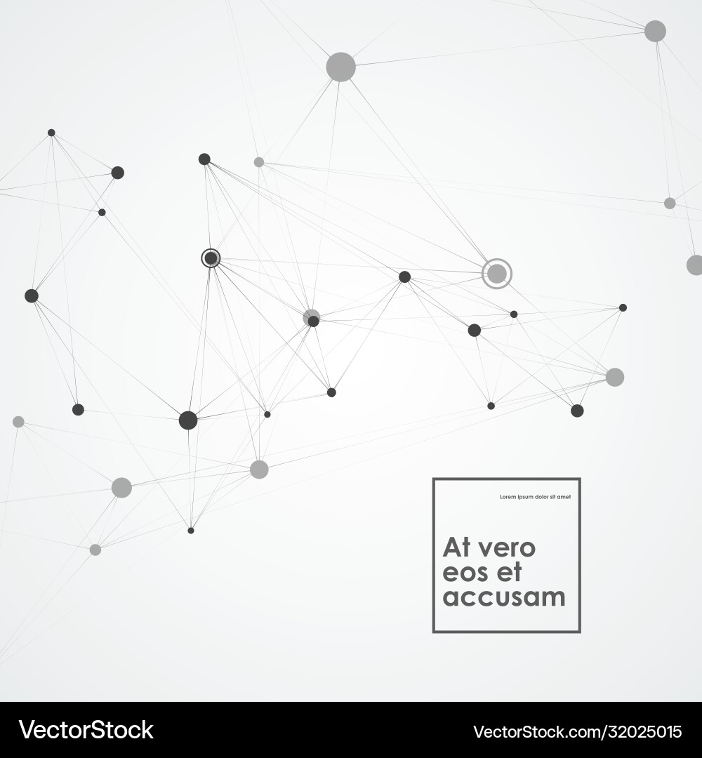 Abstract polygonal background with connecting dots Abstract polygonal background with connecting dots vector image