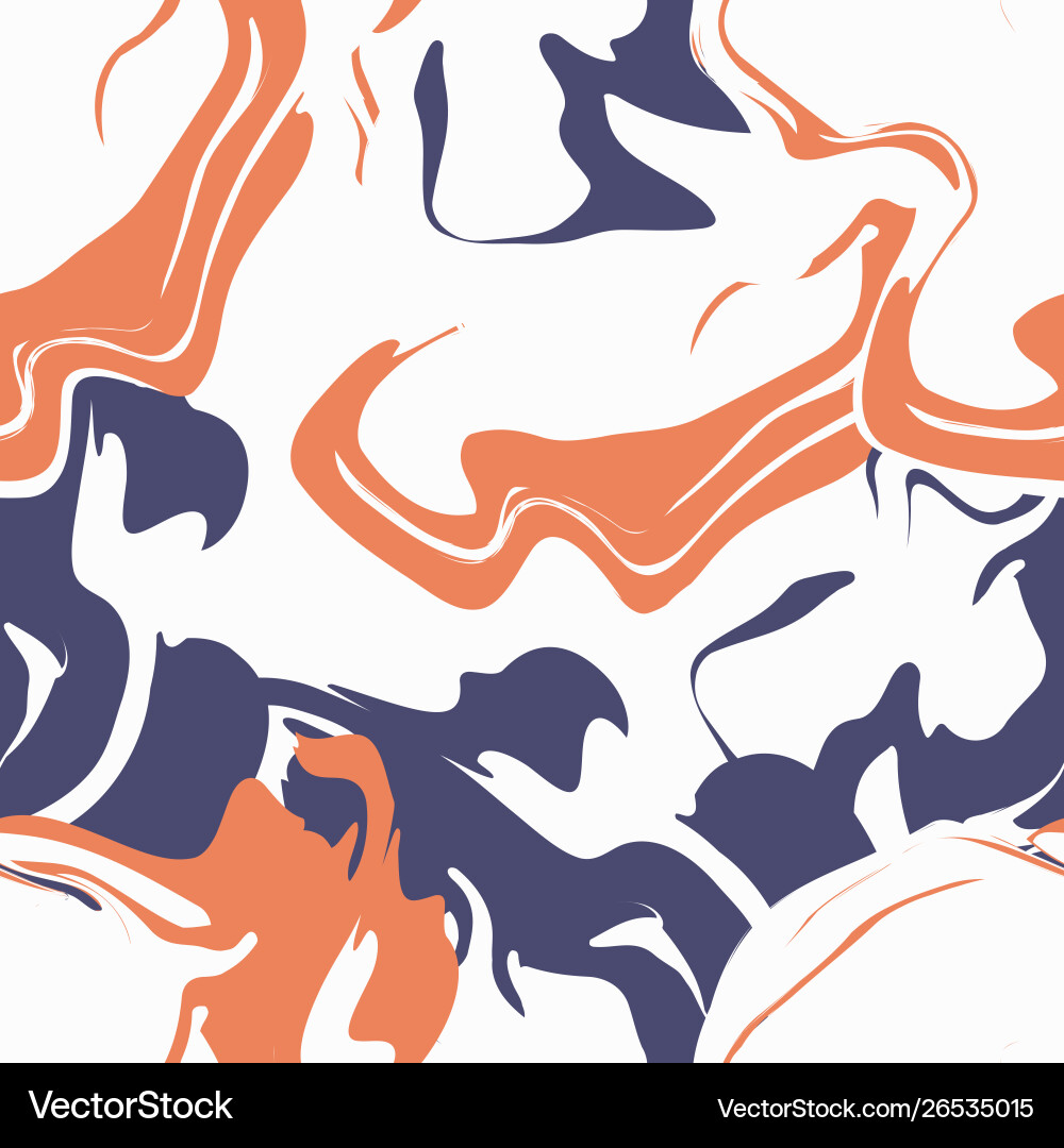 Colorful seamless abstract pattern with splashes Vector Image
